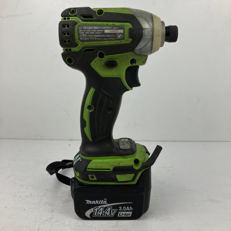 ЗЗ MAKITA マキタ 14.4v インパクトドライバ バッテリーx2 充電器 