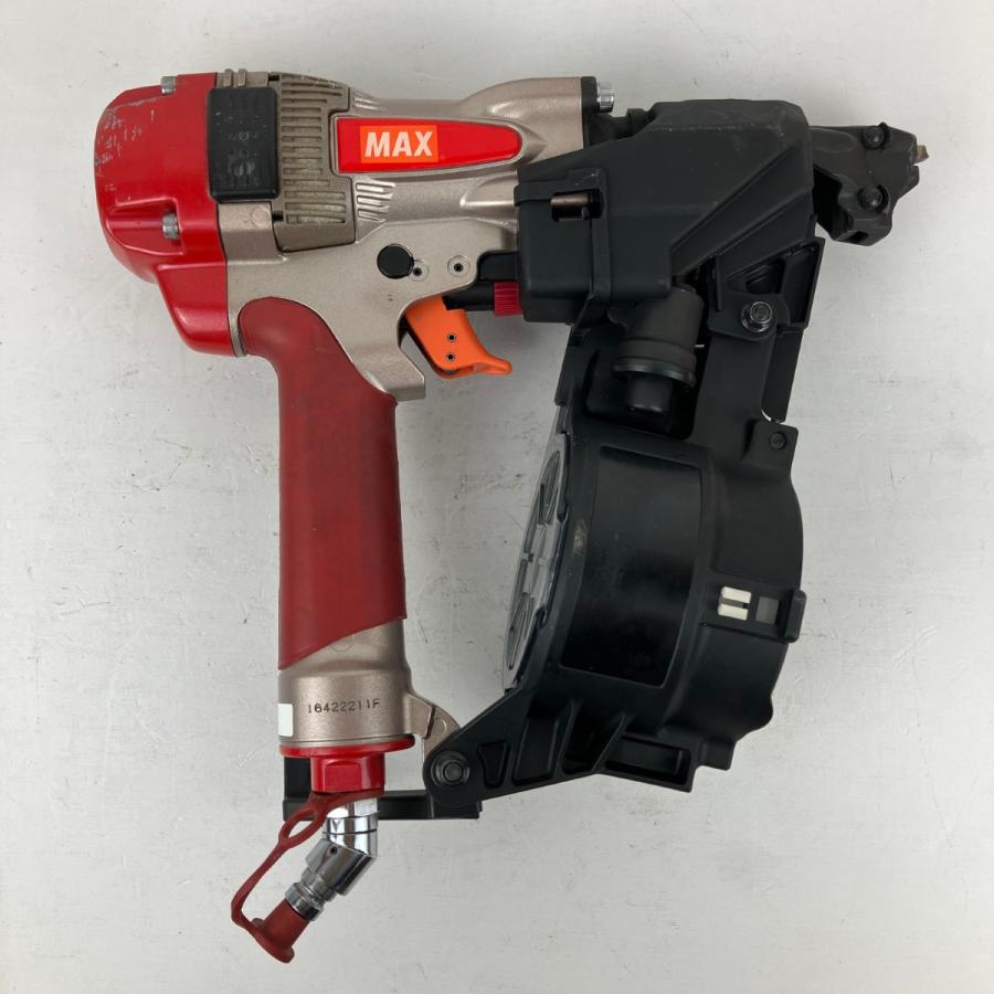 ЗЗ MAX マックス 65mm 高圧 エア釘打ち機 ケース付 HN-65Z1 レッド