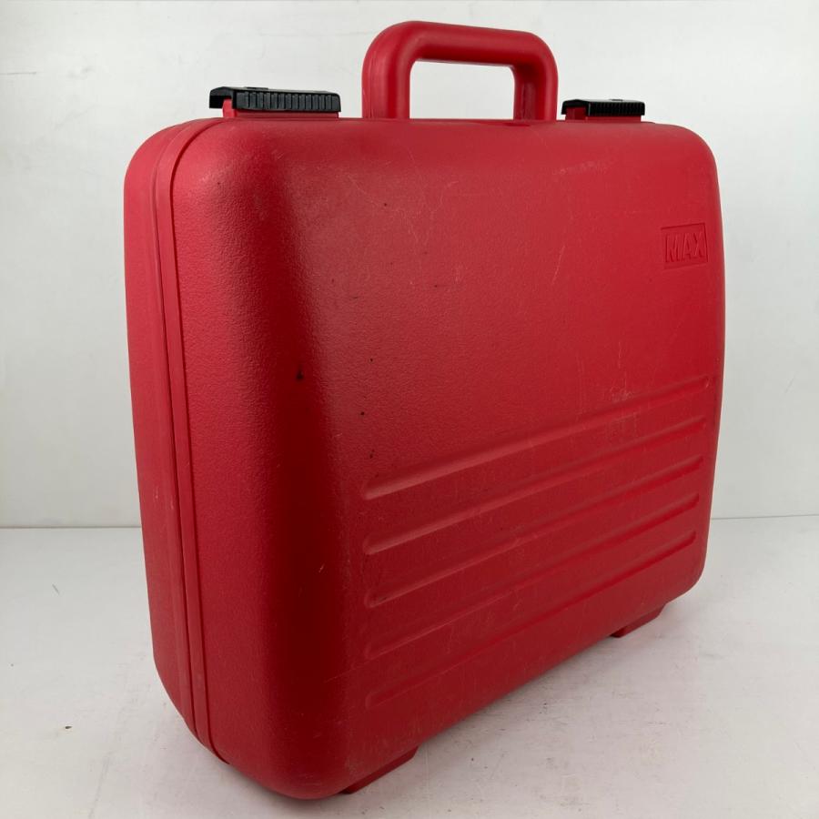 ЗЗ MAX マックス 65mm 高圧 エア釘打ち機 ケース付 HN-65Z1 レッド