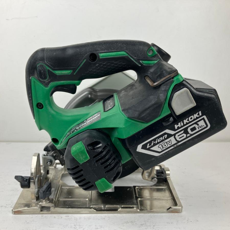 ЗЗ HITACHI 日立 18v 125mm コードレス集じん丸のこ バッテリーx1付 