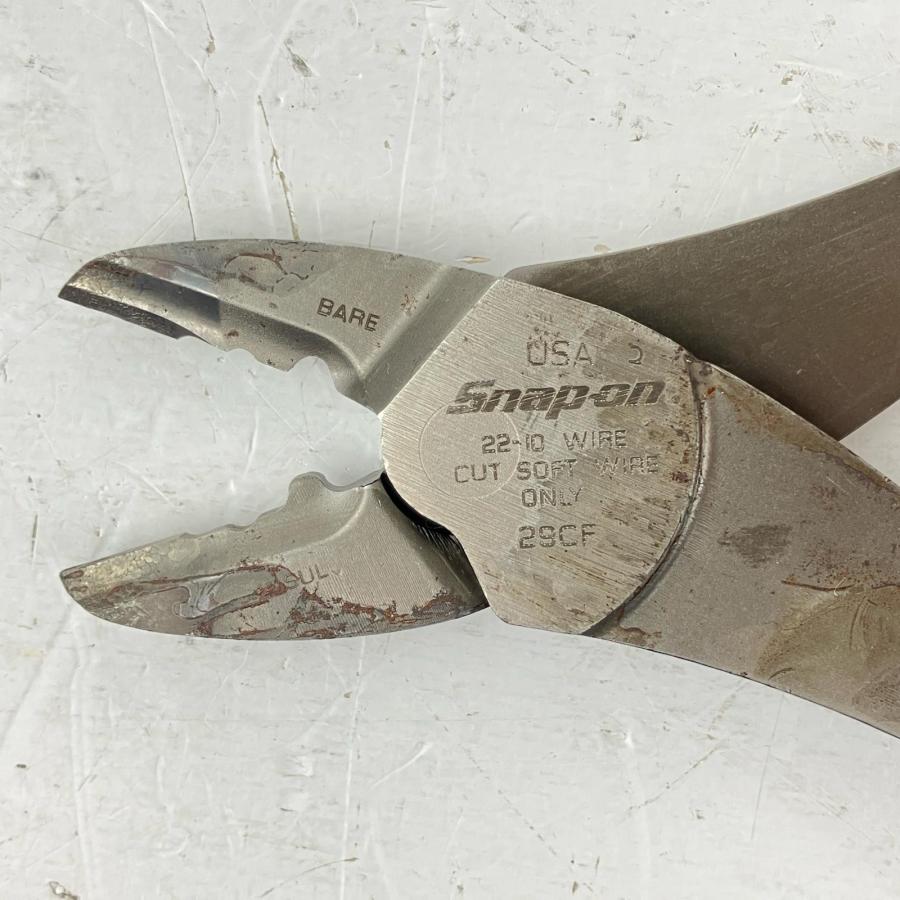 ЗЗ Snap-on スナップオン ターミナルクリンピング カッター プライヤー