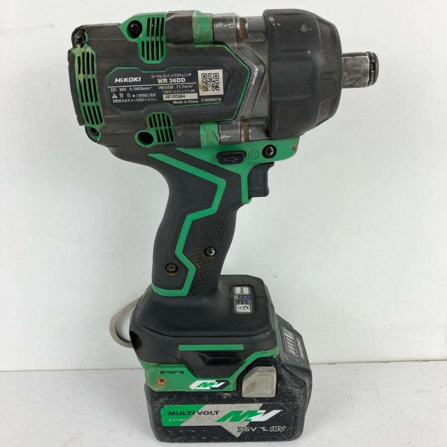 ЗЗ HiKOKI ハイコーキ 36v 19mm 充電式インパクトレンチ バッテリー×1 