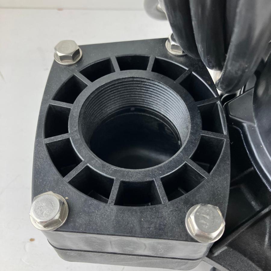 ЗЗ ShinMaywa (3) 400v 口径50mm 水中ポンプ 取説付 CRC50 未使用に