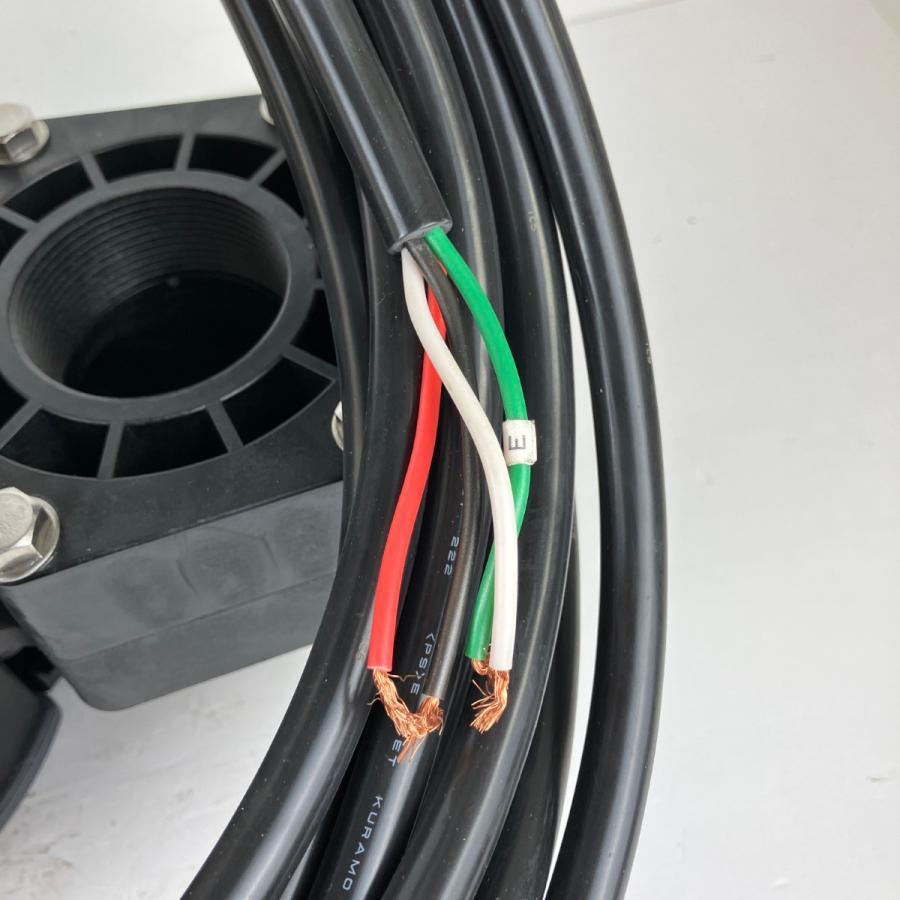 ЗЗ ShinMaywa (2) 400v 口径50mm 水中ポンプ 取説付 CRC50 未使用に