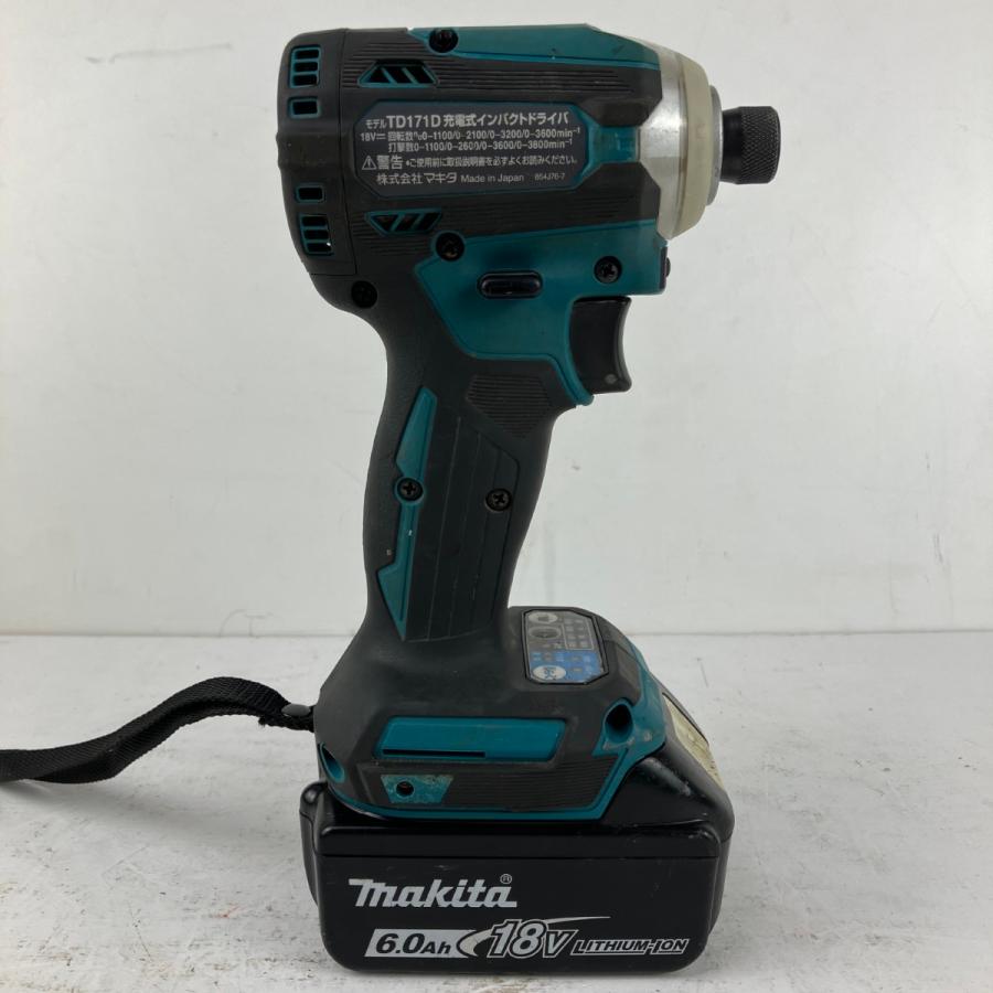 ЗЗ MAKITA マキタ 18v 充電式インパクトドライバ バッテリーx1付
