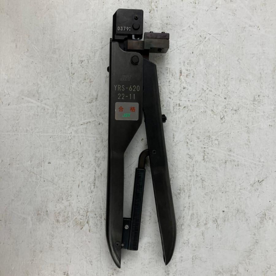 ЗЗJST 圧着工具 手動片手式工具 ケース 検査証付 YRS-620 ブラック ЗЗ JST 圧着工具 手動片手式工具 ケース 検査証付 YRS-620 ブラック 未