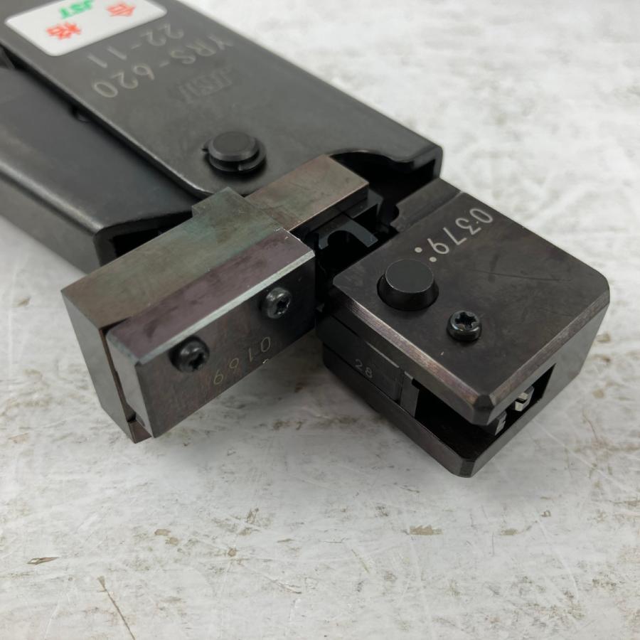 ЗЗJST 圧着工具 手動片手式工具 ケース 検査証付 YRS-620 ブラック ЗЗ JST 圧着工具 手動片手式工具 ケース 検査証付 YRS-620 ブラック 未