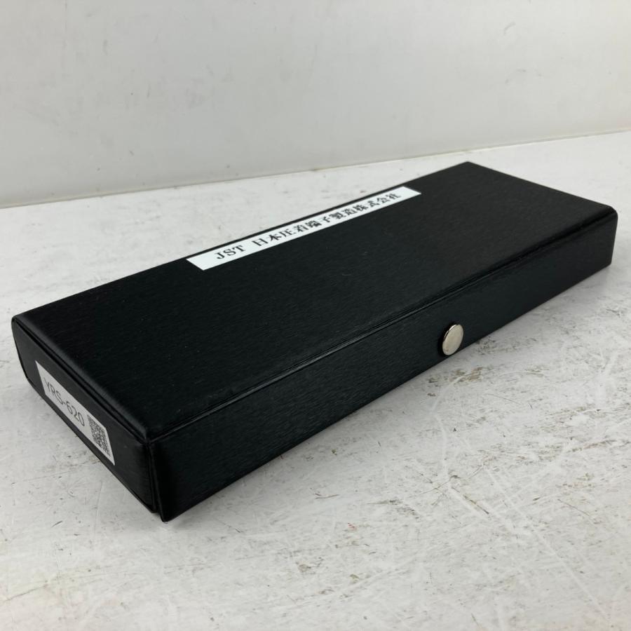 ЗЗJST 圧着工具 手動片手式工具 ケース 検査証付 YRS-620 ブラック ЗЗ JST 圧着工具 手動片手式工具 ケース 検査証付 YRS-620 ブラック 未