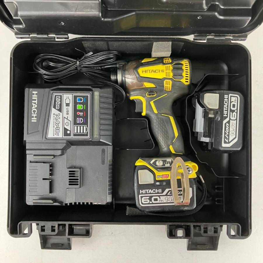 日立 インパクト 14.4 ケース バッテリー 充電器セット