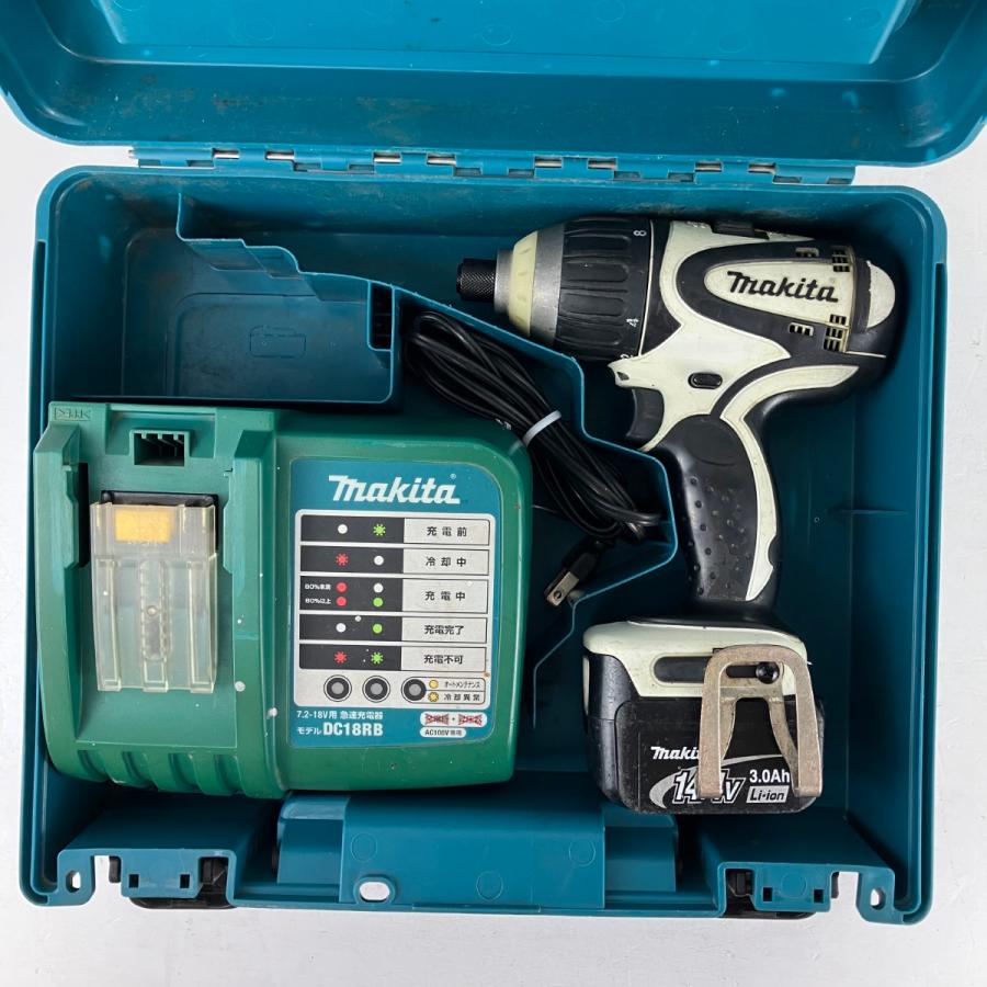 ЗЗ MAKITA マキタ 14.4v インパクトドライバ バッテリーx1 充電器