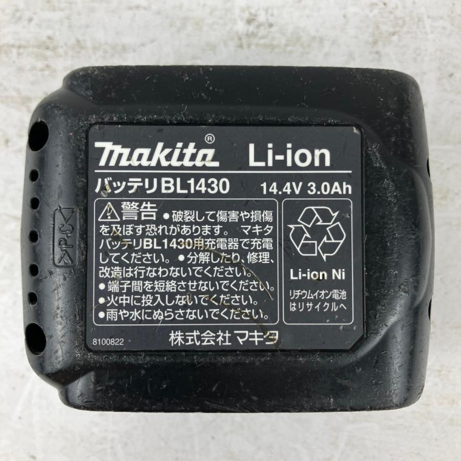 J082★ makita ★TD130D ★ インパクトドライバー＋バッテリー1つ＋充電器　☆動作チェックOK ЗЗ MAKITA マキタ 14.4v インパクトドライバ バッテリーx1 充電器