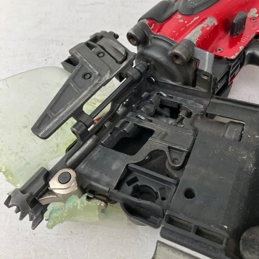 ЗЗ MAKITA マキタ 90mm 高圧 エア釘打ち機 ケース付 AN931H レッド