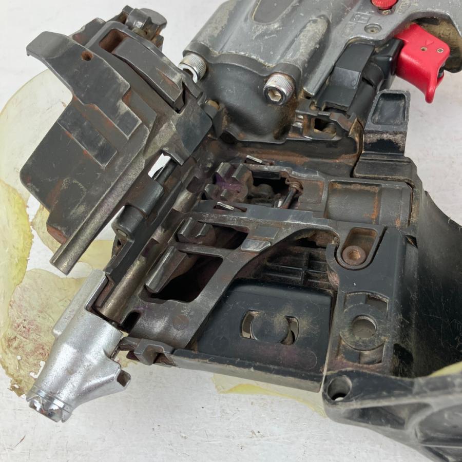 ЗЗ MAX マックス 90mm 高圧 エア釘打ち機 ケース付 HN-90N3 レッド 傷