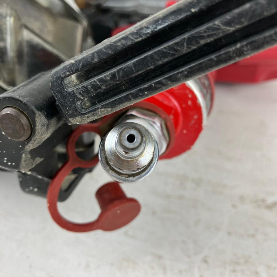 ЗЗ MAX マックス 90mm 高圧 エア釘打ち機 ケース付 HN-90N3 レッド 傷
