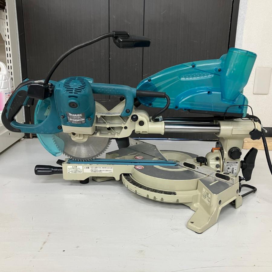 MAKITA マキタ 100v 190mm スライド丸のこ LS0717FL ブルー 傷や汚れ 