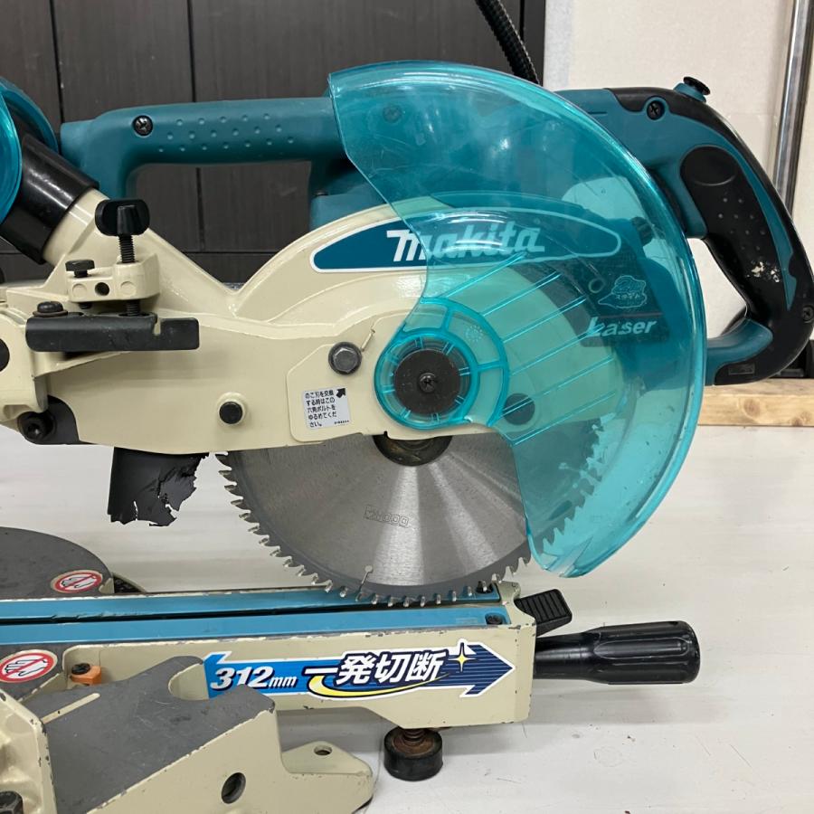 MAKITA マキタ 100v 190mm スライド丸のこ LS0717FL ブルー 傷や汚れ 