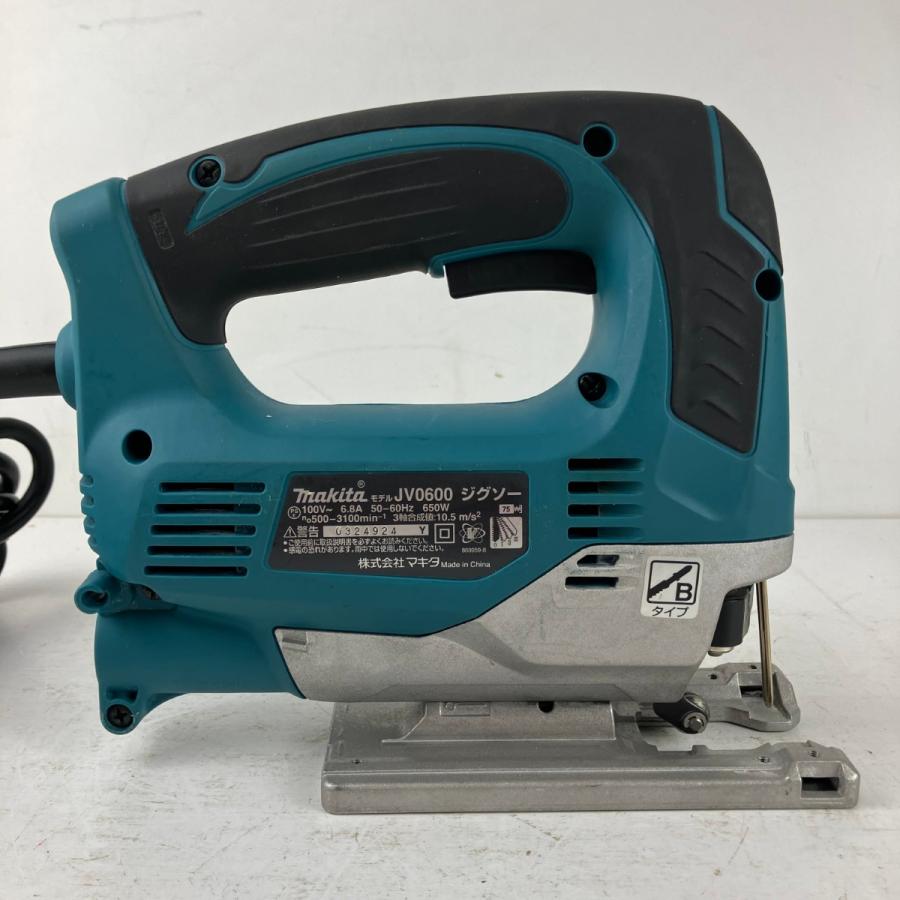 ЗЗ MAKITA マキタ 100v ジグソー ケース付 JV0600 ブルー やや傷や汚れ