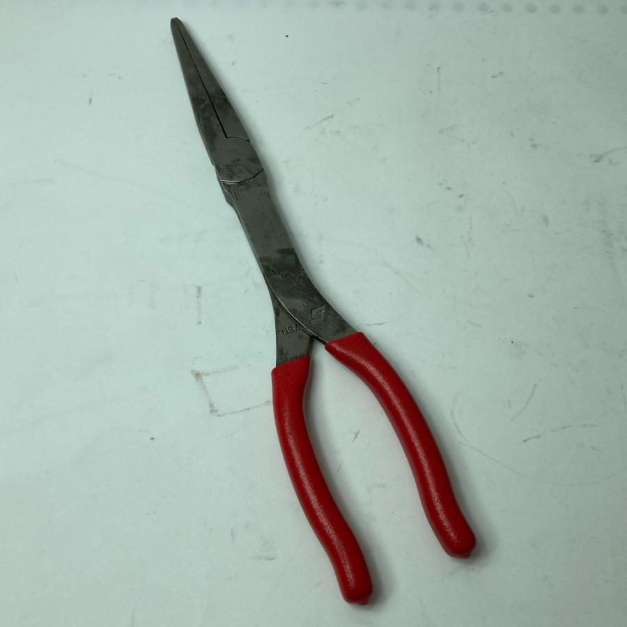 Snap-on スナップオン ロングノーズプライヤー 911ACF レッド Snap-on スナップオン ロングノーズプライヤー 911ACF レッド 傷や汚れ