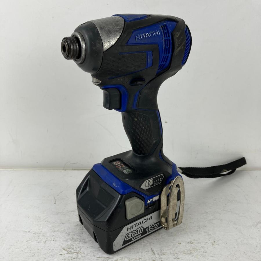 ЗЗ HITACHI 日立 18v 充電式インパクトドライバ バッテリーx1 充電器 