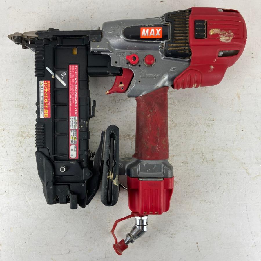 MAX 高圧フロアタッカ  新品 ЗЗ MAX マックス 50mm 高圧 スーパーネイラ フロアタッカ HA-50F2(D