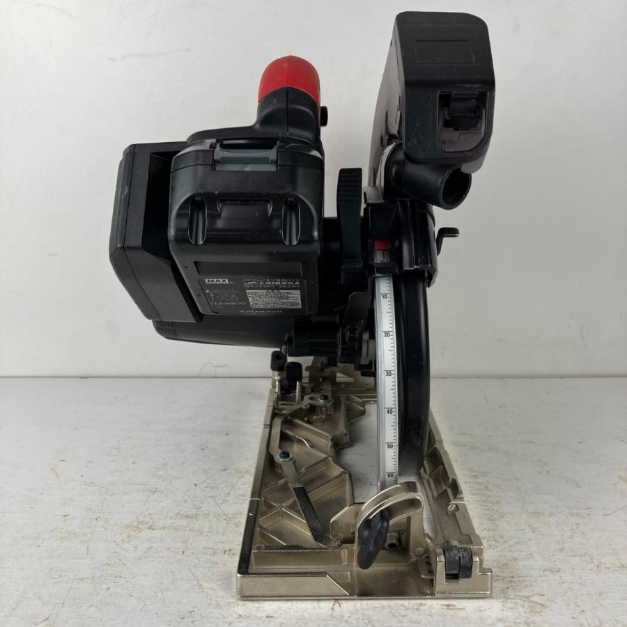 ЗЗ MAX マックス 18v 165mm 充電式防じん兼用丸のこ バッテリーx1付
