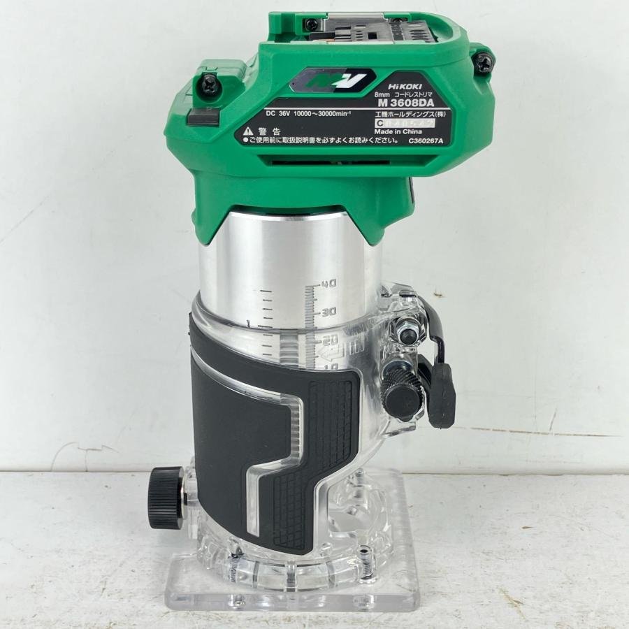 ЗЗ HiKOKI ハイコーキ 8mm 36v コードレストリマ ガイド スパナ付 