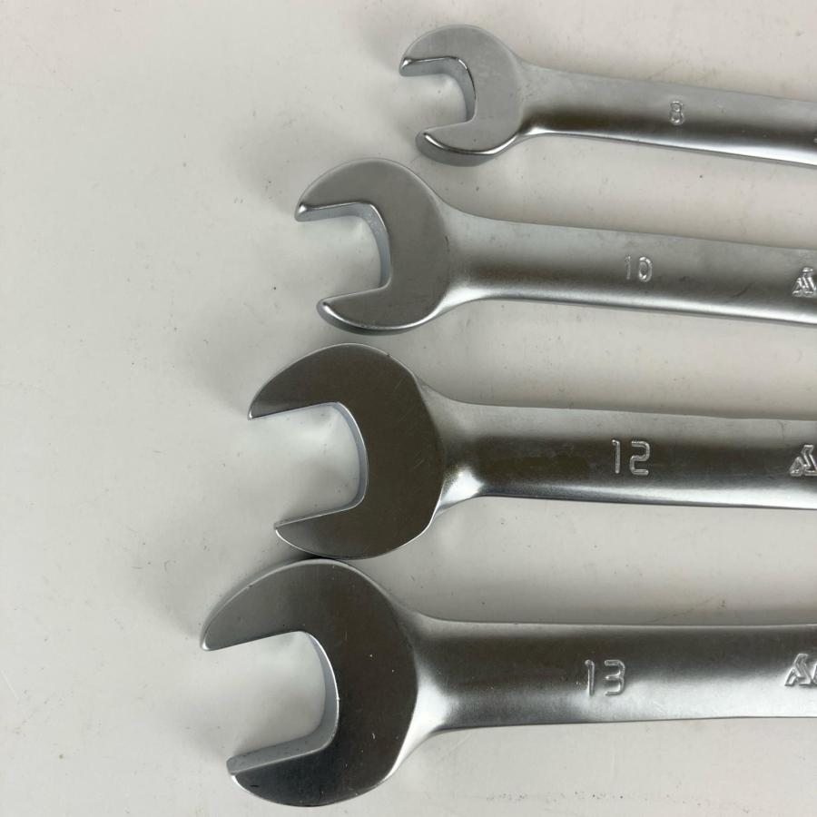 ЗЗ SUPERTOOL ギアレンチ ストレート 7丁組 ケース付 GRW700 シルバー
