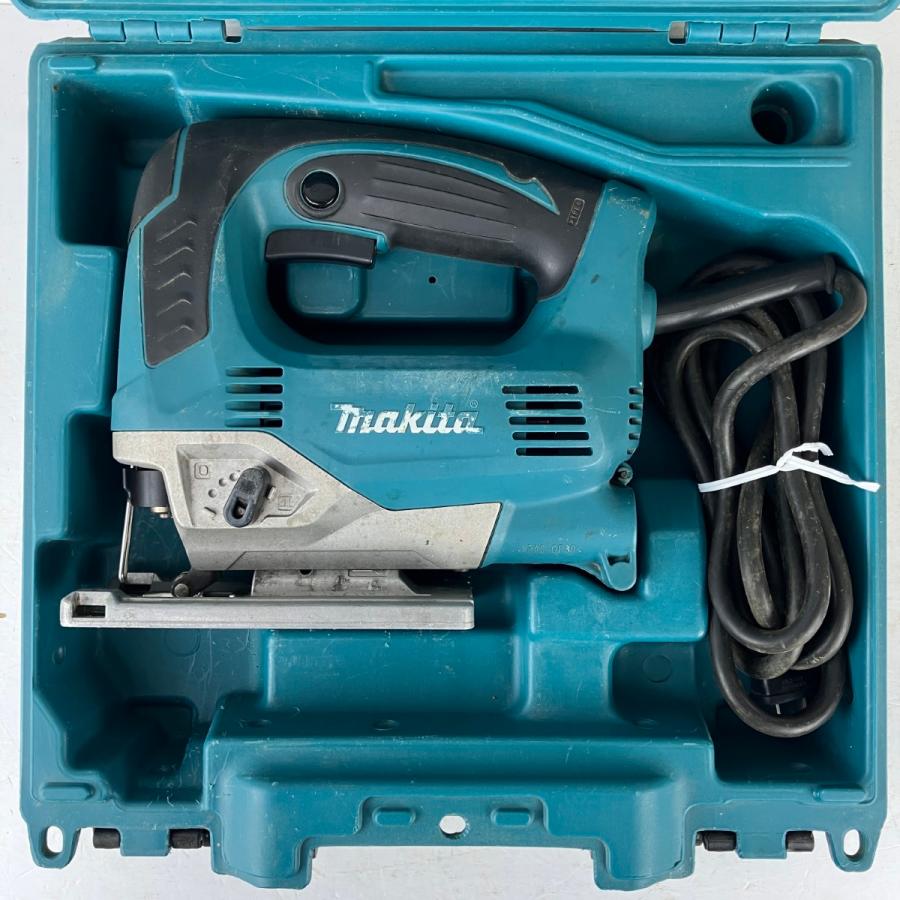 ЗЗ MAKITA マキタ 100v ジグソー ケース付 JV0600 ブルー 傷や汚れあり 