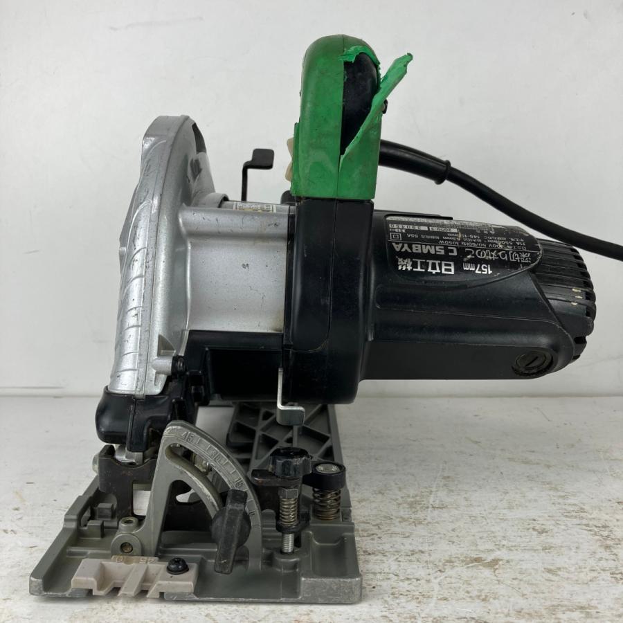 ЗЗHITACHI 日立 100v 157mm 丸のこ C5MBYA ブラック×グリーン ЗЗ HITACHI 日立 100v 157mm 丸のこ C5MBYA ブラック×グリーン 傷や