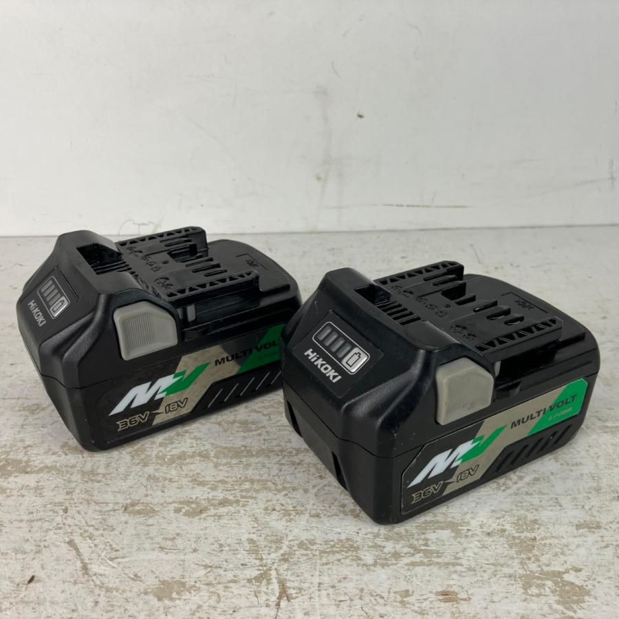 HiKOKI ハイコーキ 36v インパクトドライバ バッテリーx2 充電器 