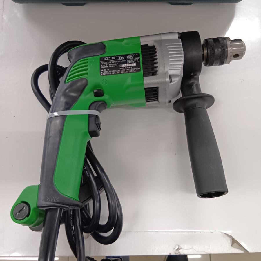 HITACHI 日立 DV12V グリーン 電動工具 振動ドリル 程度A C760072 