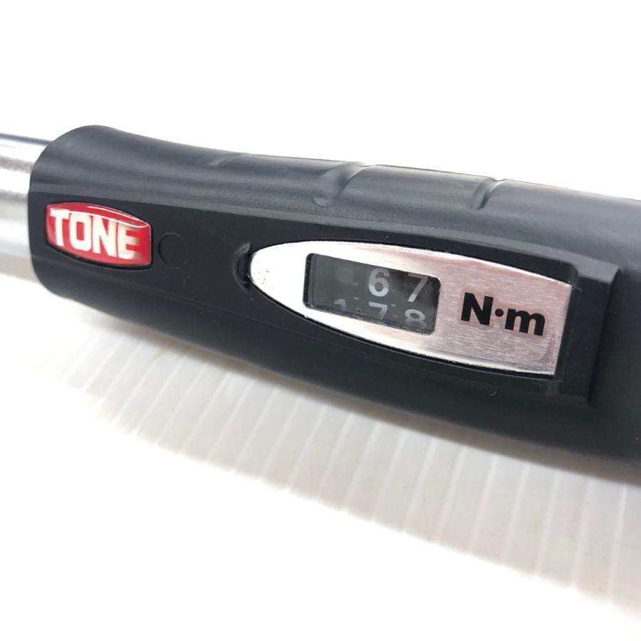 ДД【未使用】TONE トネ プレセット形トルクレンチ  ダイレクトセット・左右ねじ用 差込角12.7mm(1/2"") ブラック 100N・m T4MN100R ДД TONE トネ プレセット形トルクレンチ 未使用品(S) ダイレクトセット