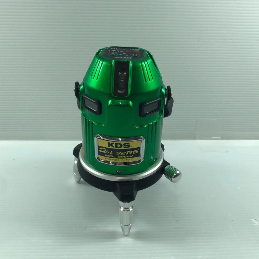 KDS レーザー墨出し器 ACアダプタ・充電池1個・ケース・受光器付 
