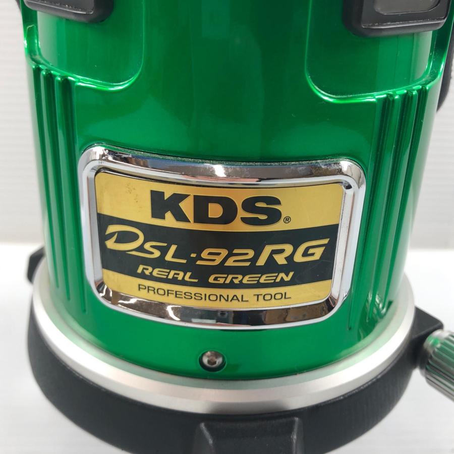 KDS レーザー墨出し器 ACアダプタ・充電池1個・ケース・受光器付 
