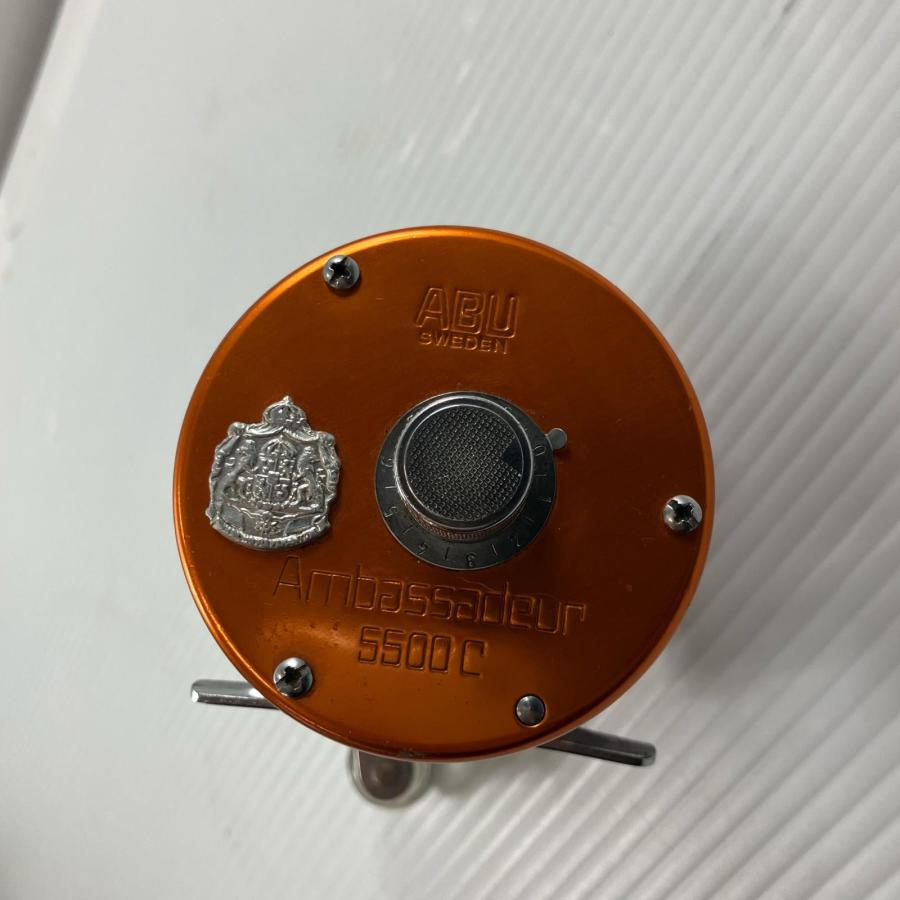 ABU ベイトリール アンバサダー5500c カスタムハンドル サンセット