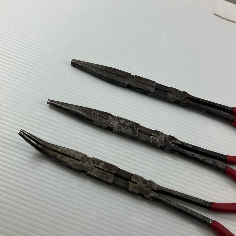 MAC TOOLS マック プライヤーセット ロングノーズ ベントノーズ ダックビル PS313DJ MAC TOOLS マック プライヤーセット ロングノーズ ベントノーズ