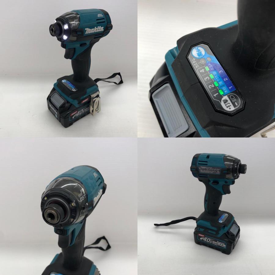 MAKITA マキタ 40v 充電式インパクトドライバ 充電器/充電池2個(2.5Ah 