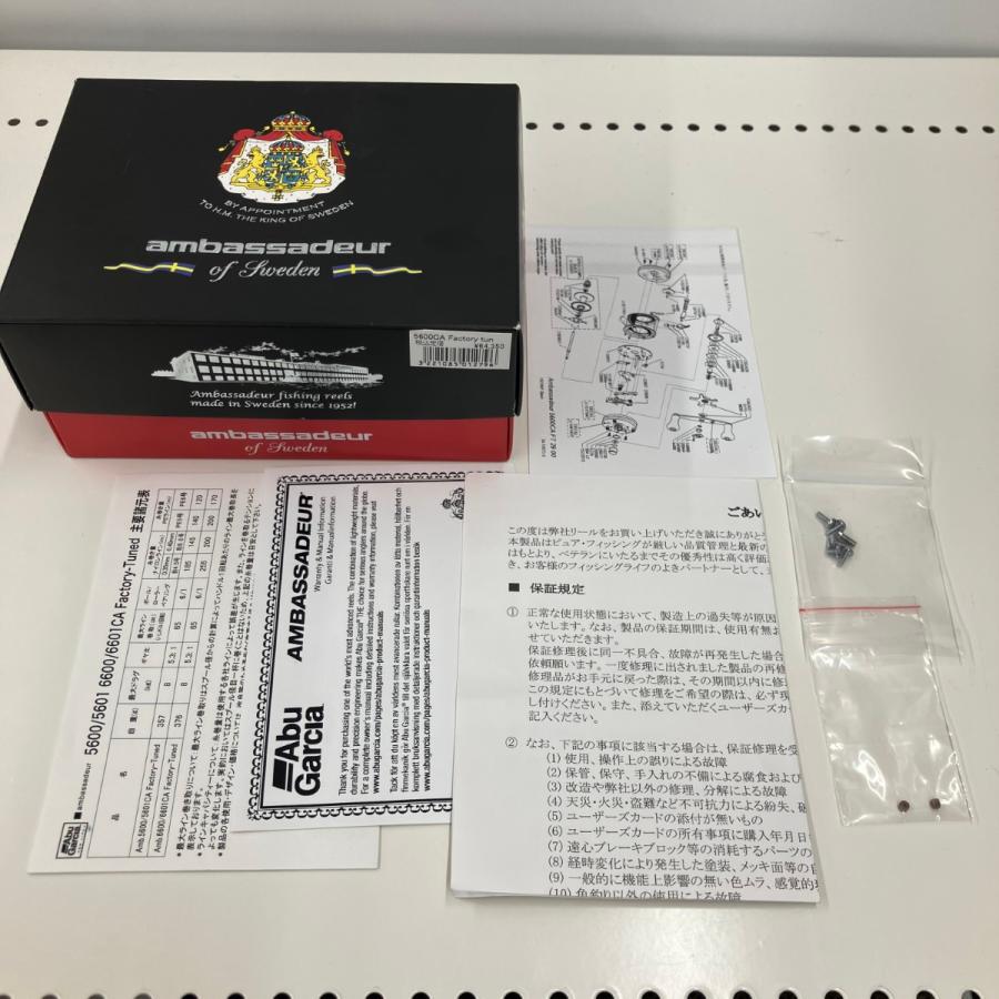 σσ Abu Garcia アブガルシア アンバサダー 5600CA ファクトリー σσ Abu Garcia アブガルシア アンバサダー 5600CA ファクトリー