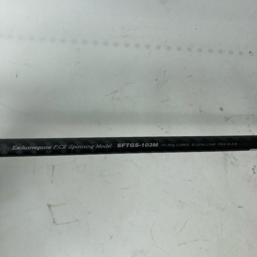 PALMS シーバスロッド ショアガンエボルブ SFTGS-103M 竿袋付 PALMS シーバスロッド ショアガンエボルブ SFTGS-103M 竿袋付 目立った