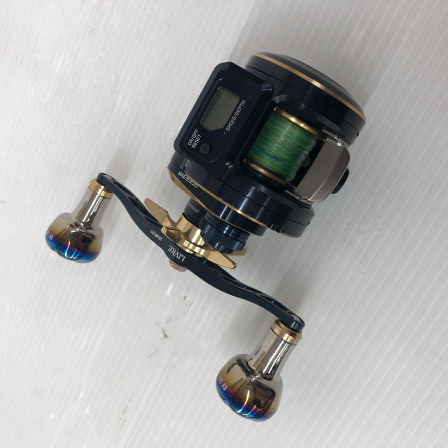 σσ DAIWA ダイワ 21ソルティガ IC100L 使用感有 程度B リブレクランク