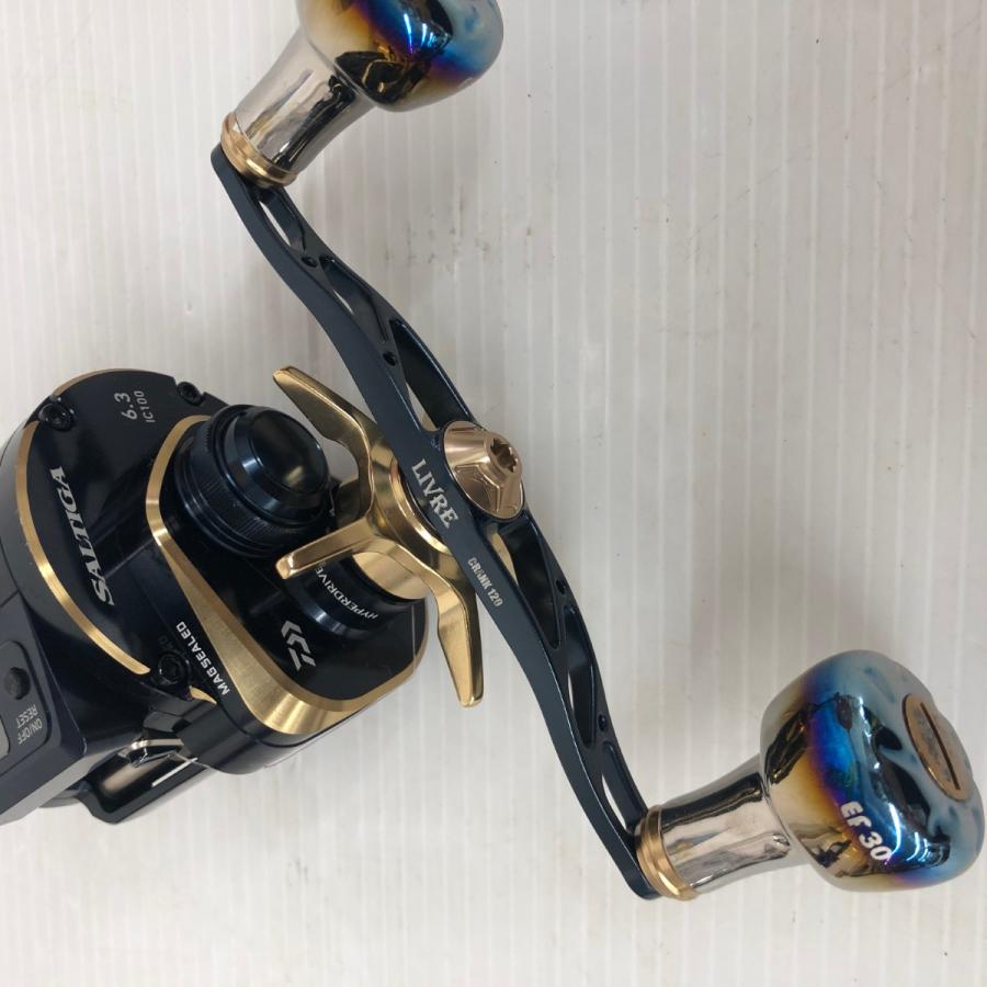 σσ DAIWA ダイワ 21ソルティガ IC100L 使用感有 程度B リブレクランク