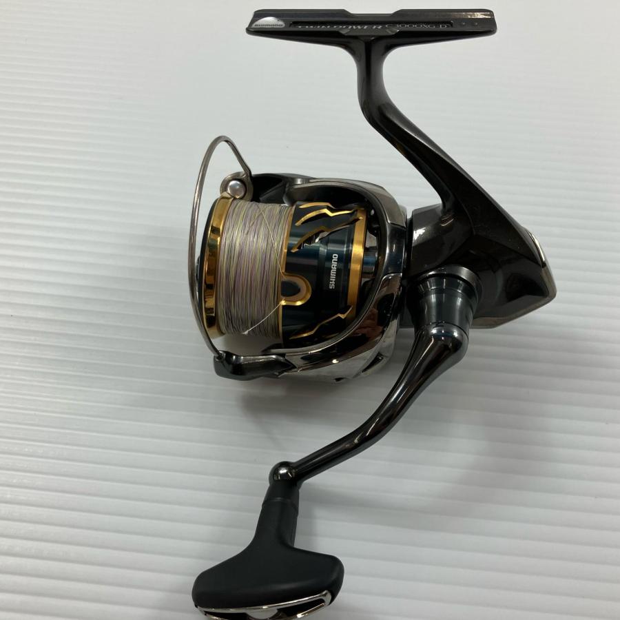 スピニングリール ブラック/シルバー σσ SHIMANO シマノ スピニングリール 20ツインパワー C3000XG 04142 傷