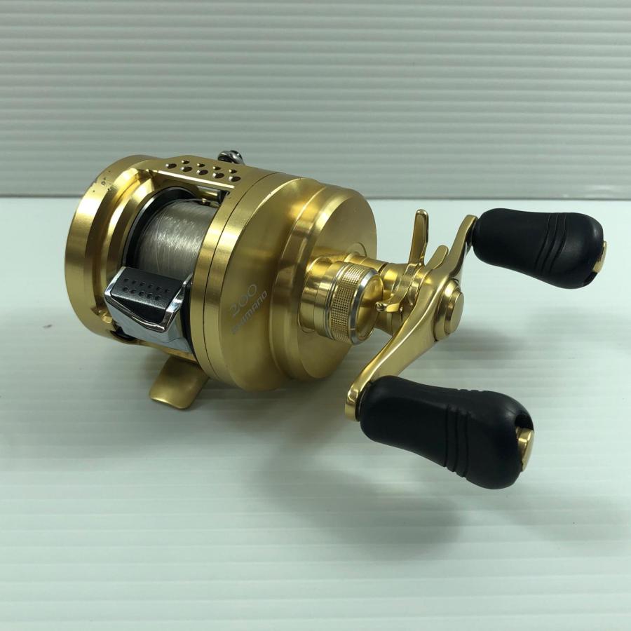 SHIMANO シマノ ベイトリール 14カルカッタコンクエスト 200 キズ有