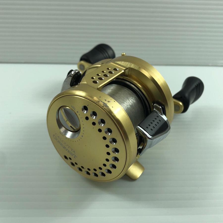 SHIMANO シマノ ベイトリール 14カルカッタコンクエスト 200 キズ有