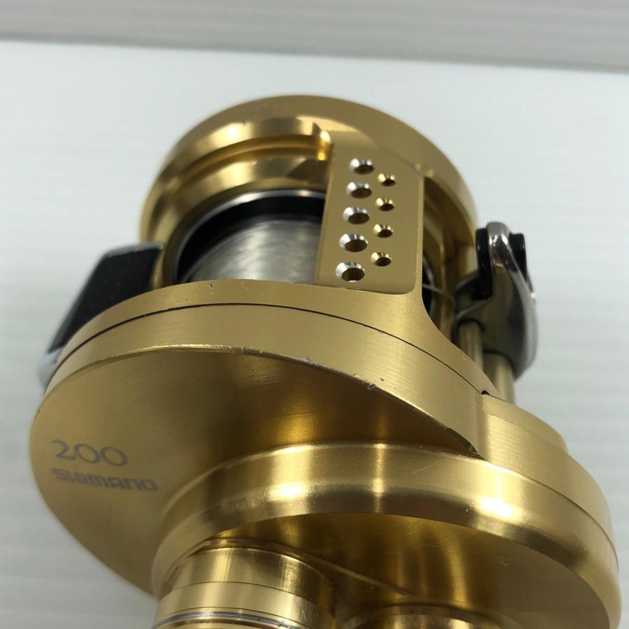 SHIMANO シマノ ベイトリール 14カルカッタコンクエスト 200 キズ有