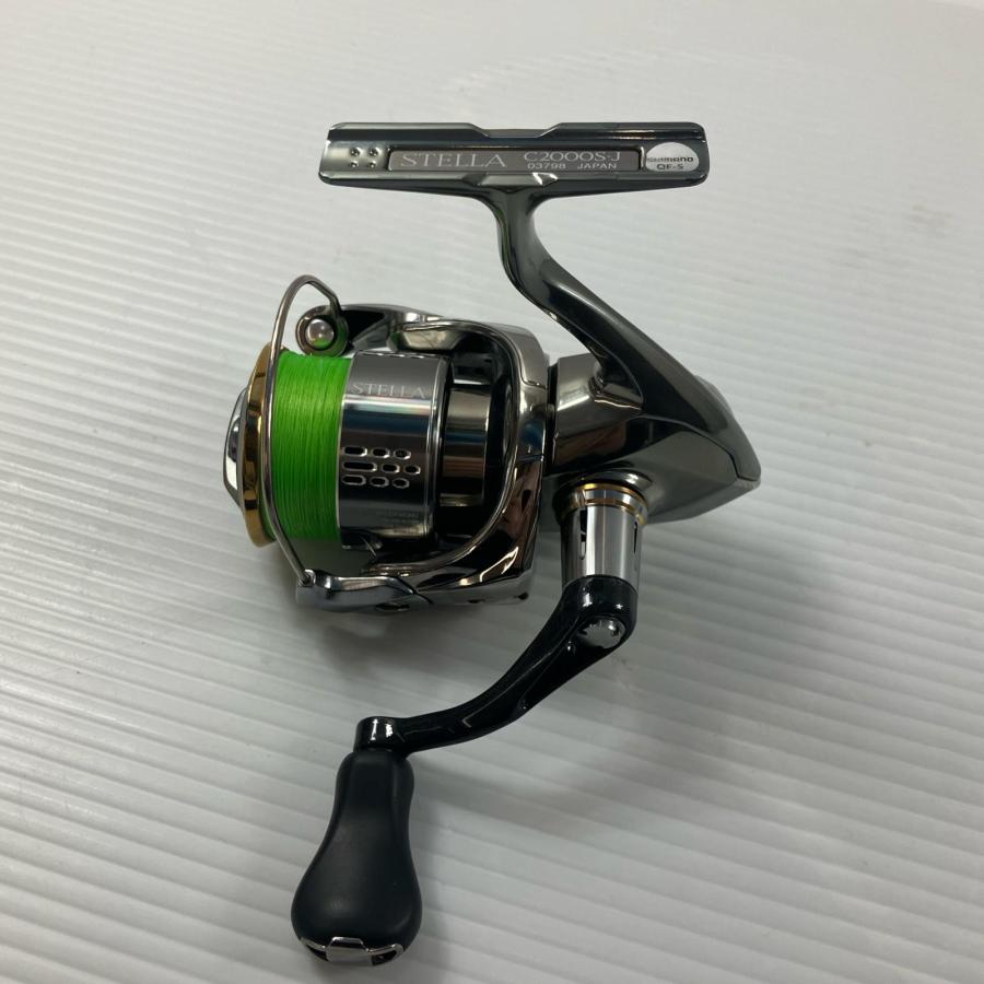 SHIMANO STELLA C2000S スピニングリール 本体 SHIMANO シマノ スピニングリール 18ステラ C2000S 03798 傷や汚れあり
