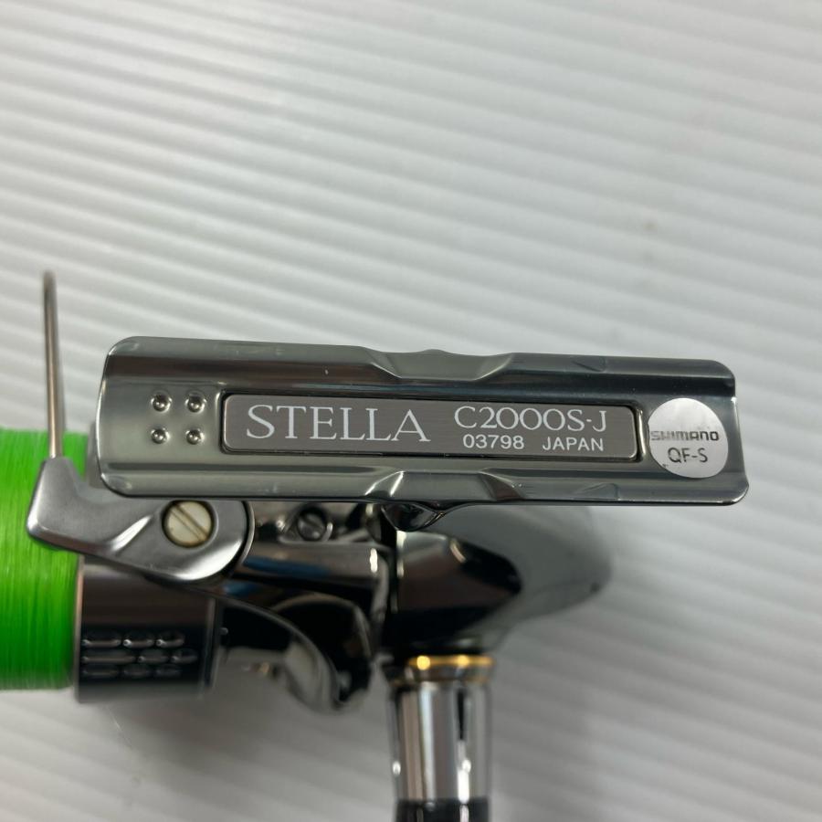 SHIMANO シマノ スピニングリール 18ステラ C2000S 03798 傷や汚れあり