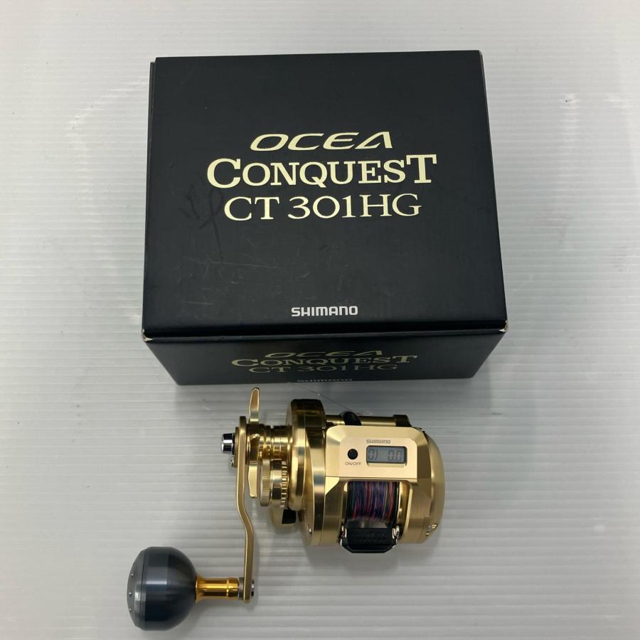 SHIMANO シマノ 両軸リール 18オシアコンクエストCT301HG 夢屋アルミ