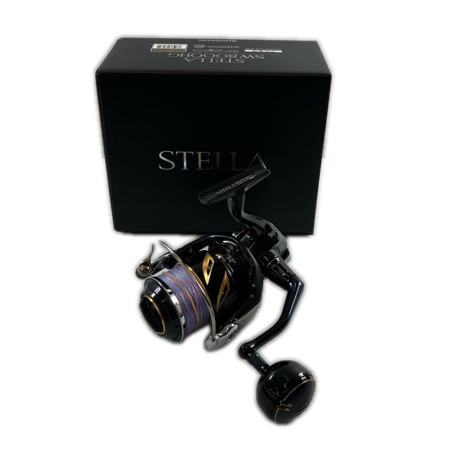 美品！シマノ　19ステラSW8000HGスピニングリール SHIMANO シマノ スピニングリール 19ステラSW8000HG ハンドルノブ