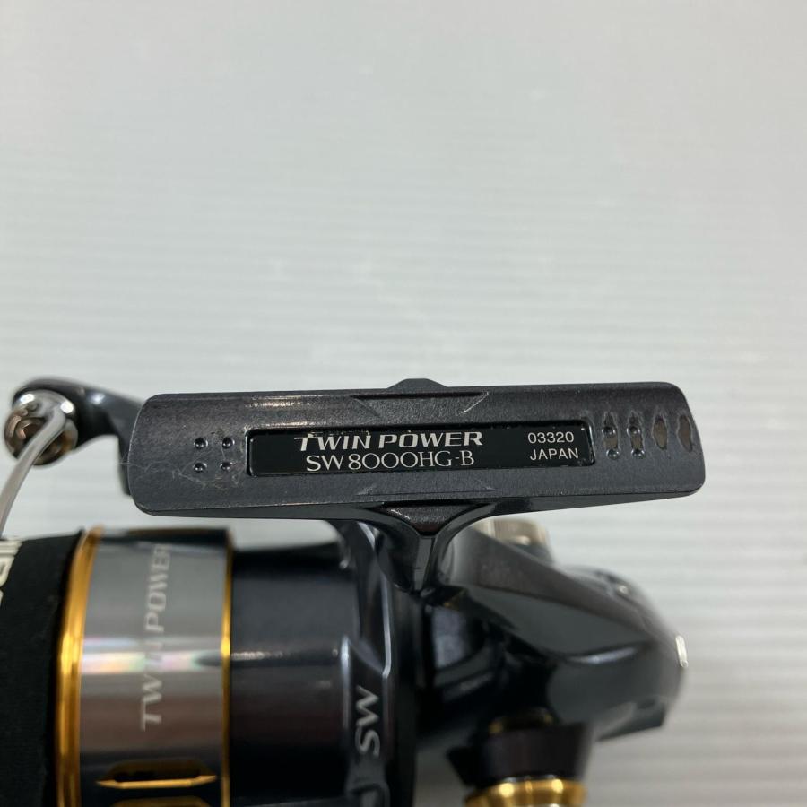 SHIMANO シマノ スピニングリール 15ツインパワーSW8000HG ハンドル